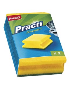 Губка для посуды Practi Super 2 шт Paclan