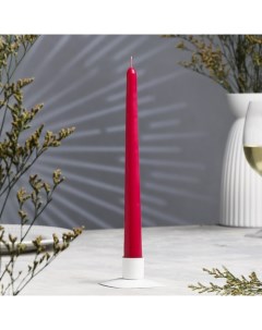 Свеча античная ароматическая Вишня 2 3х 24 5 см 5 ч 55 г бордовая Омский свечной