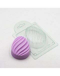 Форма для шоколада пластиковая яйцо серпантин Anymolds