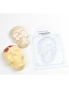 Форма для шоколада мармелада череп из толстого пластика Anymolds