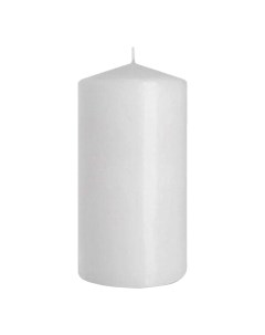 Свеча Сlassic колонна белый 6х12 см Bertek