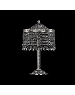 Хрустальная настольная лампа 19201L6 25IV Ni Bohemia ivele crystal