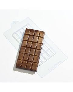 Форма для шоколада мармелада плитка из толстого пластика Anymolds
