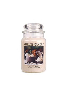 Ароматическая свеча Coconut Vanilla большая Village candle