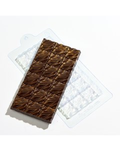 Форма для шоколада пластиковая ковыль плитка Anymolds