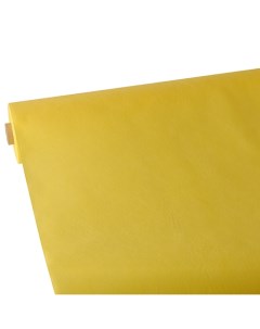 Скатерть нетканая рулонная Желтая 25м 1шт PS 82341 Papstar
