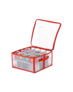 Коробка КОМФОРТ для хранения ёлочных шаров и игрушек 6 см на 32 штуки 30х30х15 см Koopman international