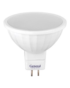 Лампа светодиодная General MR16 GU5 3 7W 6500k 220V General lighting systems