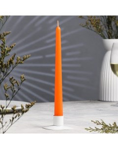 Свеча античная ароматическая Апельсин 2 3х 24 5 см 5 ч 55 г оранжевая Омский свечной