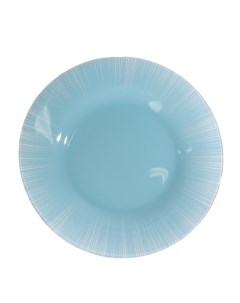 Тарелка Фокус d 26 см цвет голубой Pasabahce