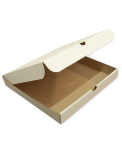 Коробка для пиццы квадратная крафт картон 355х355х40мм 50 шт Фуп