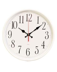 Часы настенные WallC R77P коричневый Бюрократ