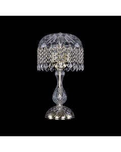 Хрустальная настольная лампа 14781L1 22 G Leafs Bohemia ivele crystal