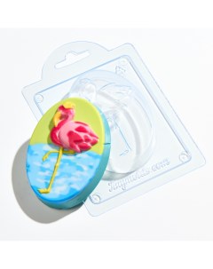 Форма для шоколада мармелада фламинго из толстого пластика Anymolds