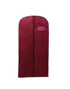 Чехол для одежды с окном 60x120 см спанбонд цвет бордо Nobrand