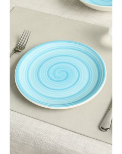 Тарелка десертная 5162689 20 5 см голубой Coincasa