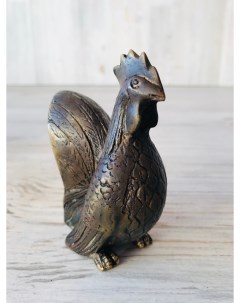 Статуэтка Курица 10 см бронза Indo