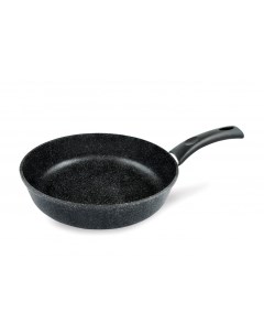 Сковорода для индукционной плиты 22 см Нева Металл Посуда гранит L18122i литая без крышки Нева-металл