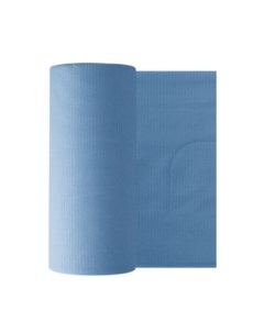 Фартук PG30 Monoart бумажно полиэтиленовый для пациентов голубой 61х53 см 80 шт Euronda