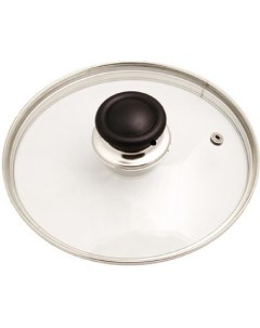 Крышка стеклянная для сковороды и кастрюли d 24 см Nobrand