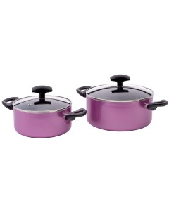 Набор посуды 4 предмета GALAXY GL9512 фиолетовый Nobrand