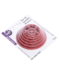 Набор форм для печенья 301302 Розовый Dosh | home