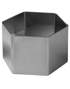 Форма кондитерская Шестиугольник 7 см серебряный металл DM01 Prohotel