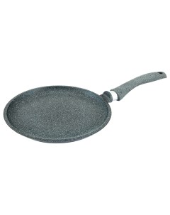 Сковорода для блинов Байкал 24 см черный 256224 Нева-металл