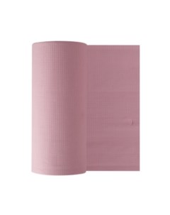 Фартук PG30 Monoart бумажно полиэтиленовый для пациентов розовый 61х53 см 80 шт Euronda