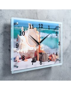 Часы серия Море Обитатели морского дна 25х35 см Сюжет