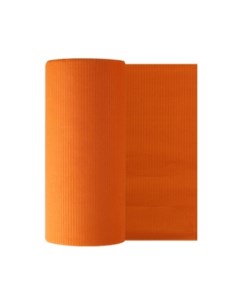 Фартук PG30 Monoart бумажно полиэтиленовый для пациентов оранжевый 61х53 см 80 шт Euronda