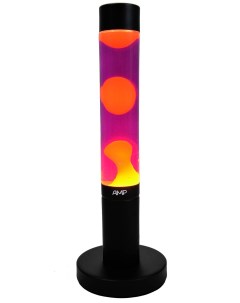 Лава лампа Slim Оранжевая Фиолетовая 39 см Amperia