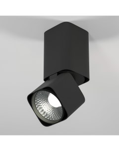 Накладной потолочный светильник Cubus 25043 LED 10W 4000K черный Elektrostandard