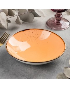 Салатник Церера 400 мл d 16 2 см цвет оранжевый Magistro