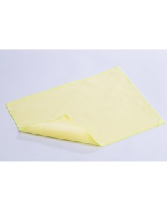 Полотенце 40x30 см вафельное желтое Nobrand