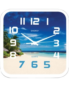 Часы настенные EC 99 Пляж 24 5х3 9см 9472 Energy