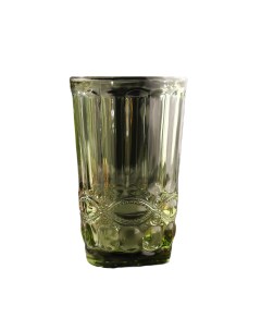 Набор стаканов Ла Манш 350 мл 8 8 12 5 см 6 шт цвет зелёный Magistro