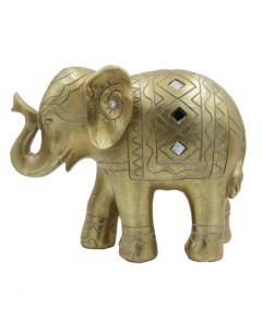 Декоративная фигурка Золотой Слон Дары востока