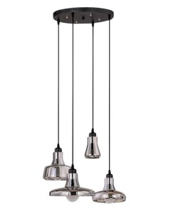 Дизайнерские люстры и светильники Boretto smoke glass round Sb20