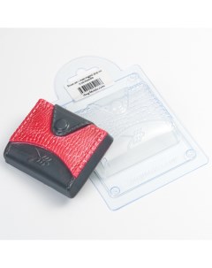 Форма для шоколада пластиковая кошелек с текстурой Anymolds