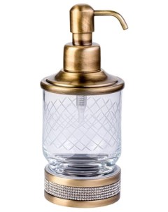 Дозатор для жидкого мыла Royal Cristal 10929 BR Boheme