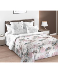 Комплект постельного белья Цветочный луг Евро Макси 4 50x50 Nobrand