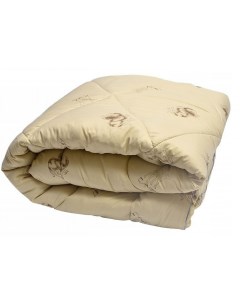 Одеяло из верблюжьей шерсти 1 5 спальное Camel Collection утолщенное Maktex