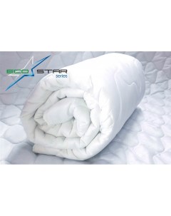 Одеяло из лебяжьего пуха 2 спальное Всесезонное 300 гр EcoStar Maktex