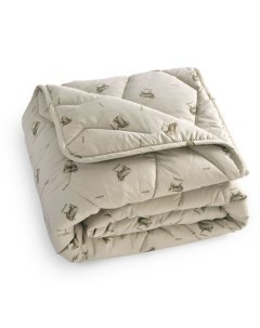 Одеяло облегченое из овечьей шерсти 1 5 спальное Люкс Maktex