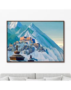 Репродукция картины на холсте Тибет Гималаи 1933г Размер картины 75х105см Картины в квартиру