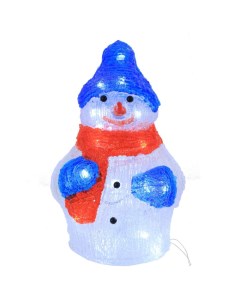 Изделие декоративное Снеговик работает от сети 18 15 29 5 см KSM 701846 Remeco collection