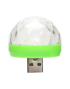 Светодиодная USB лампа 04120088 зеленый Nobrand