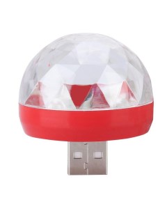 Светодиодная USB лампа 04120090 красный Nobrand