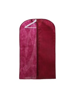 Чехол для одежды 60x100 см спанбонд цвет бордо Nobrand